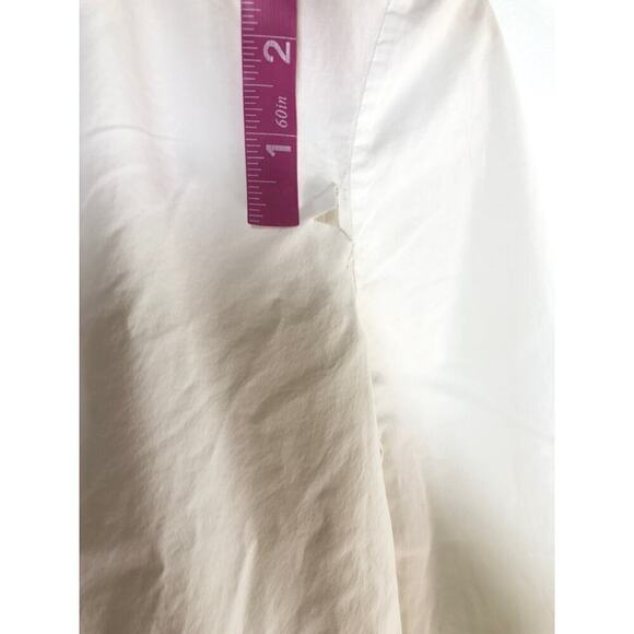 Derek LAM Retro 60s Shirt Dress Floral Embroidered Stand Collar Tailored Tunic 0 - Picture 5 of 12